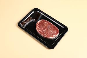 PA/PE/EVOH/EVA 透明プラスチック真空スキン包装フィルム牛肉肉パッケージ用食品 VSP フィルム